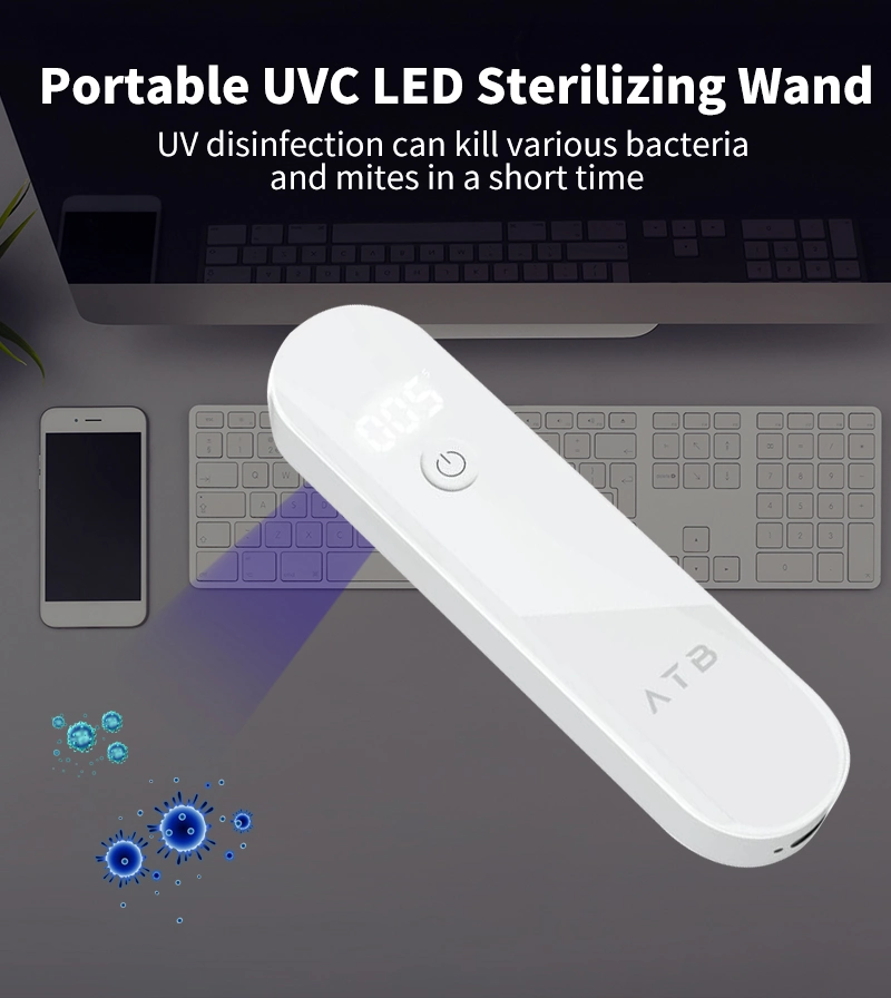 Pocket UV Light LED Disinfection Germicidal Sterilization Wand Stick