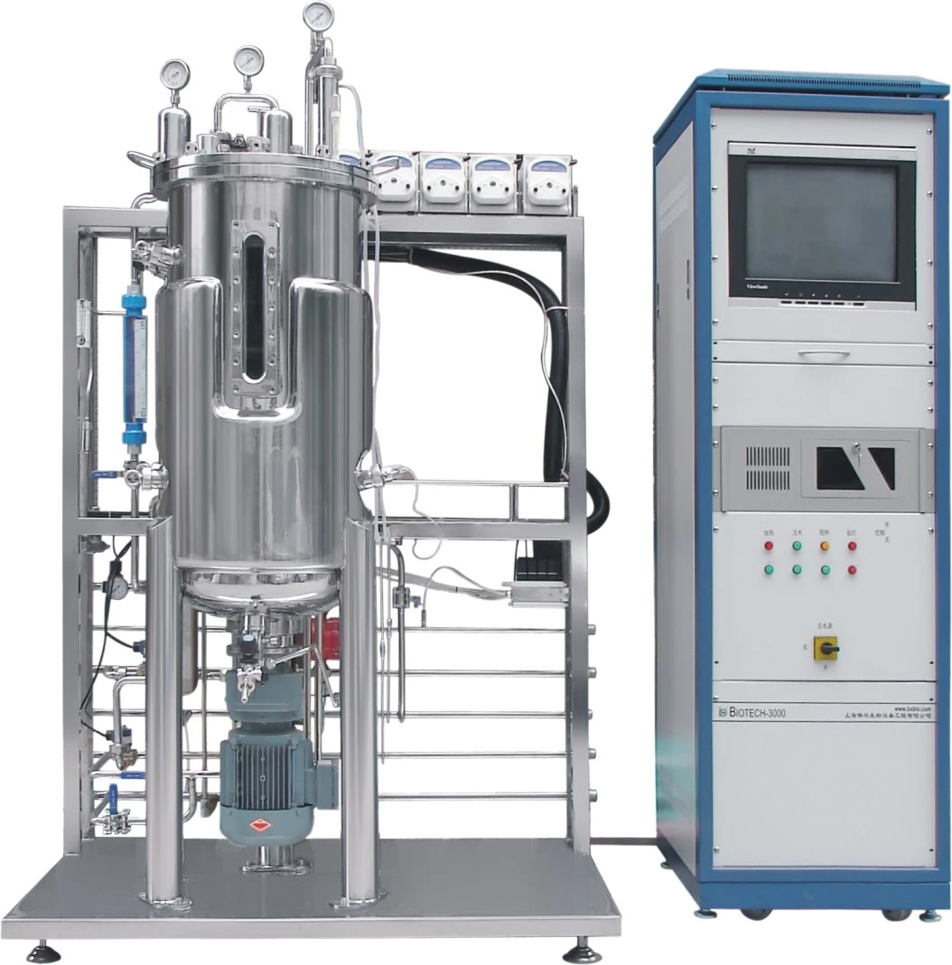 Biological Fermentation Laboratory System Multi-Stage Independent Sterilization 304 Stainless Steel Fermenter Equipment China