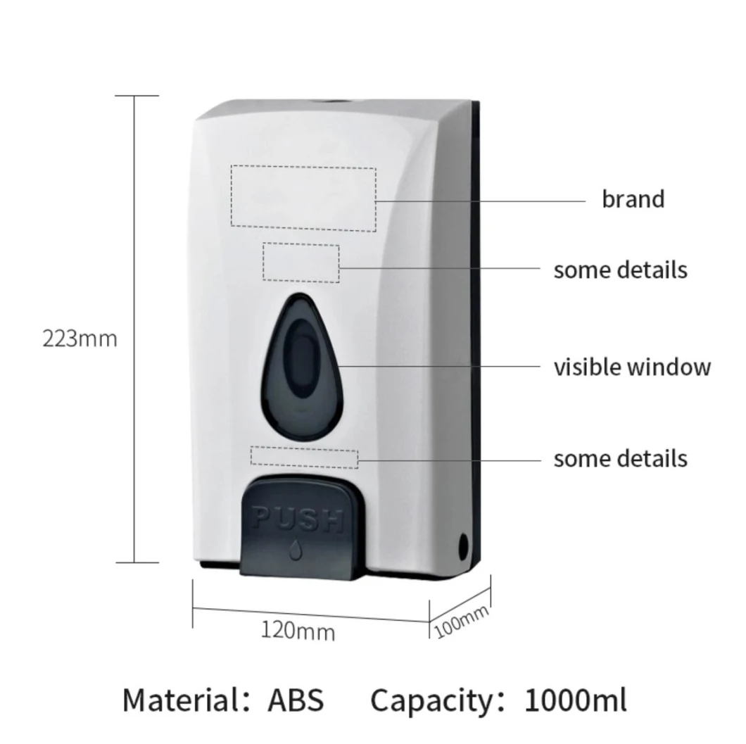 Shenone OEM Plastic Automatic Touchless Liquid Soap Dispenser