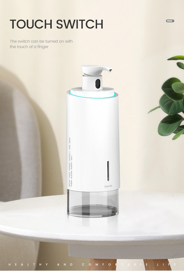 Saige New Table Top 250ml USB Rechargeable Automatic Soap Dispenser