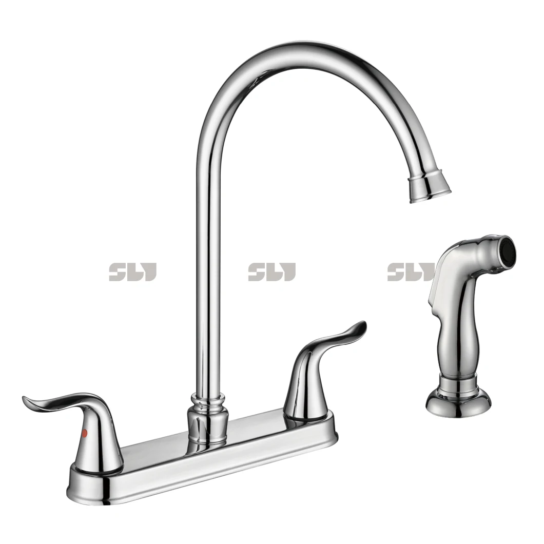 Spray Gun Cupc Kitchen Sink Faucet with Pull Down Sprayer 2 Handle Kitchen Faucets